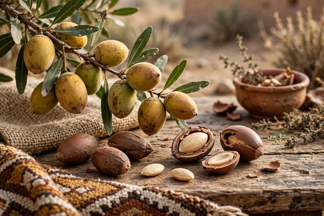 زيت الأرغان التجميلي
